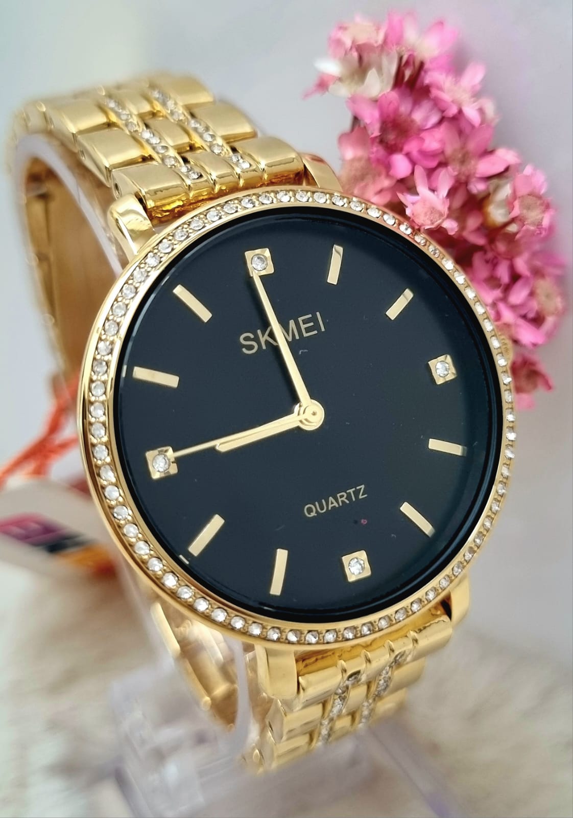 Relógio Feminino Dourado SKMEI 2006P