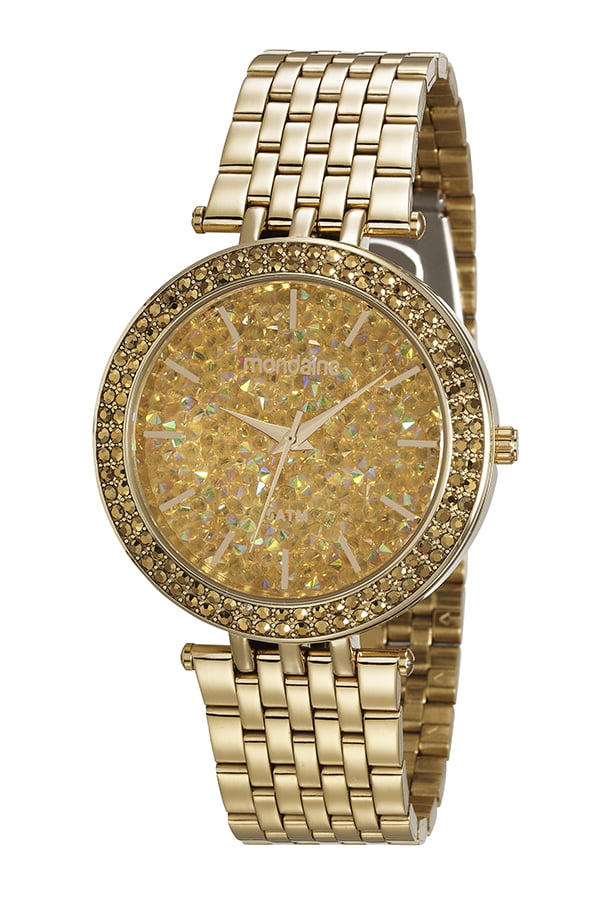 Relógio Mondaine Feminino Dourado