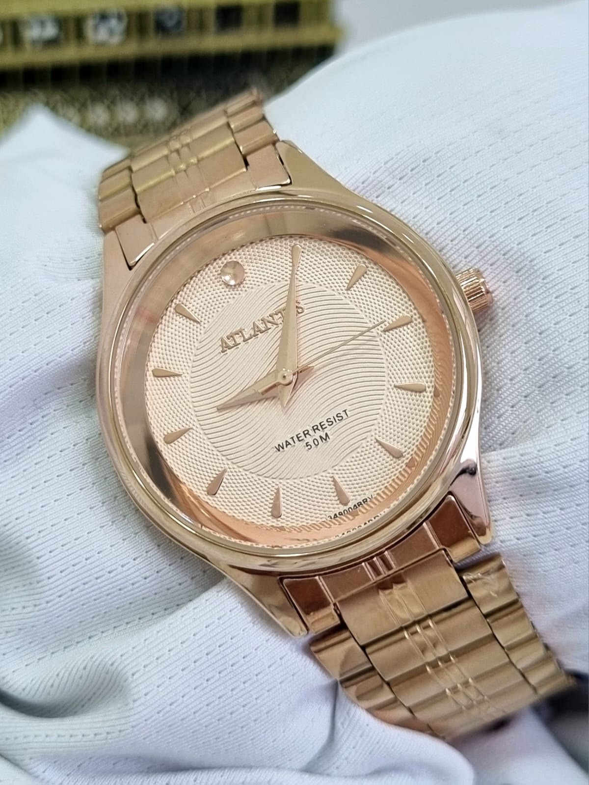 Relógio Banhado a Ouro Atlantis Gold G3490FC