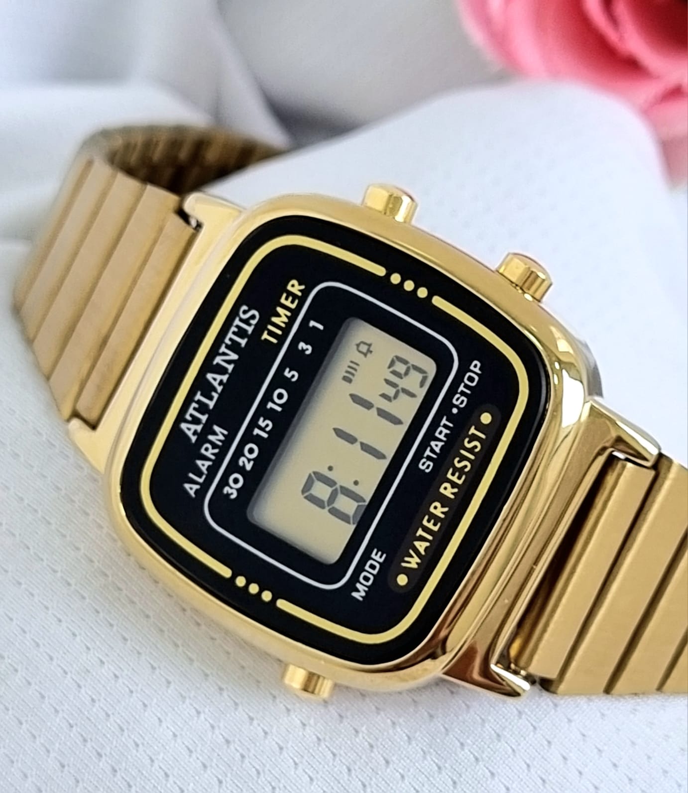 Relógio Atlantis Dourado W8058IX