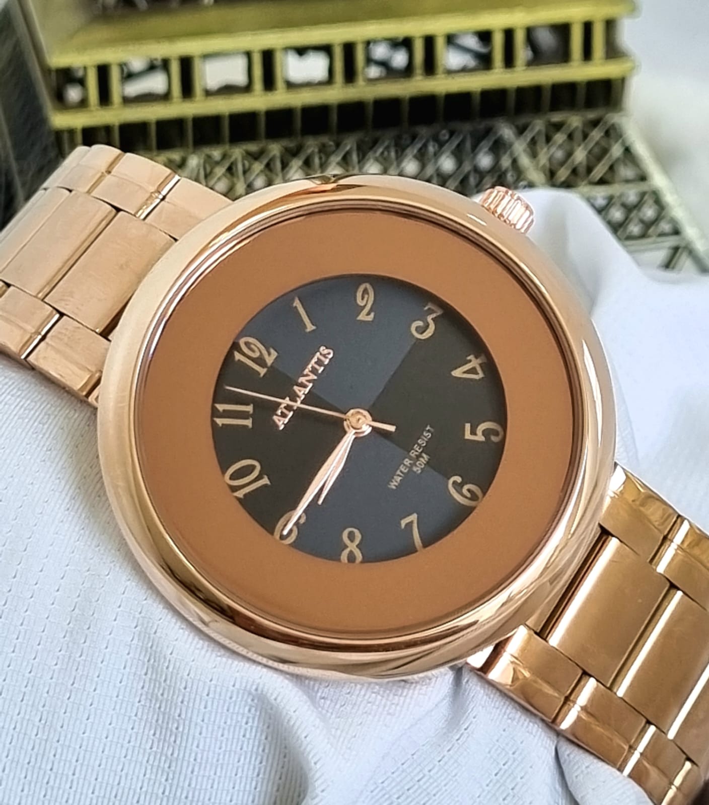 Relógio Atlantis Feminino Rosê G3504PN