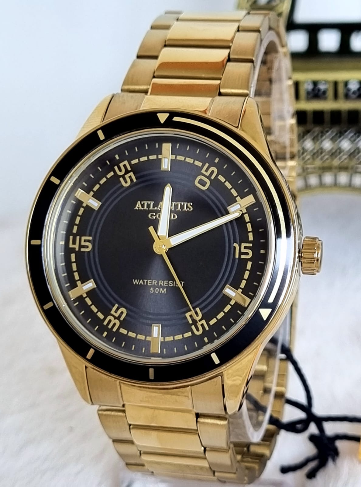 Relógio Atlantis Masculino G8007PN