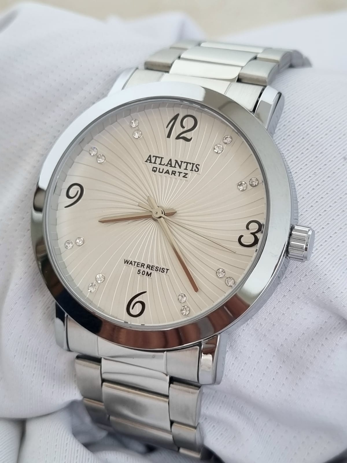 Relógio Atlantis Prata Feminino G2005