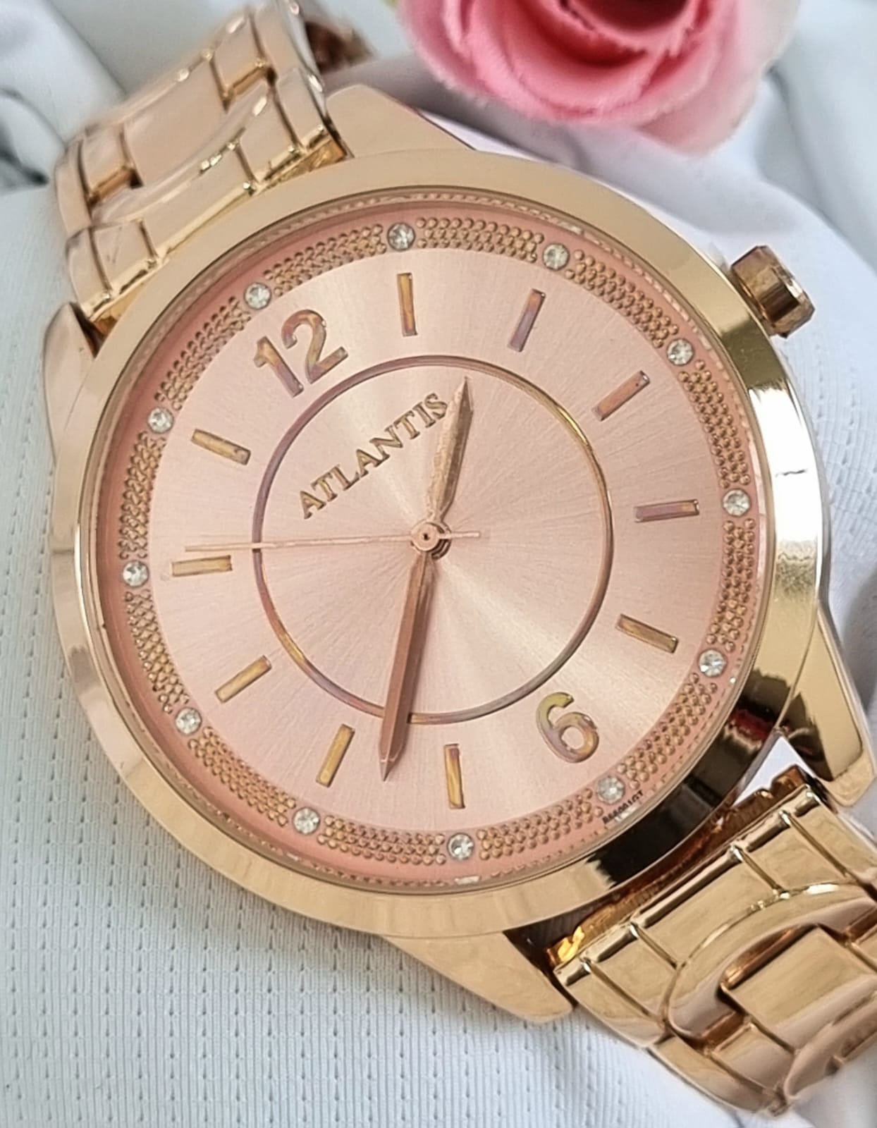 Relógio Atlantis Rosê B660G Rose