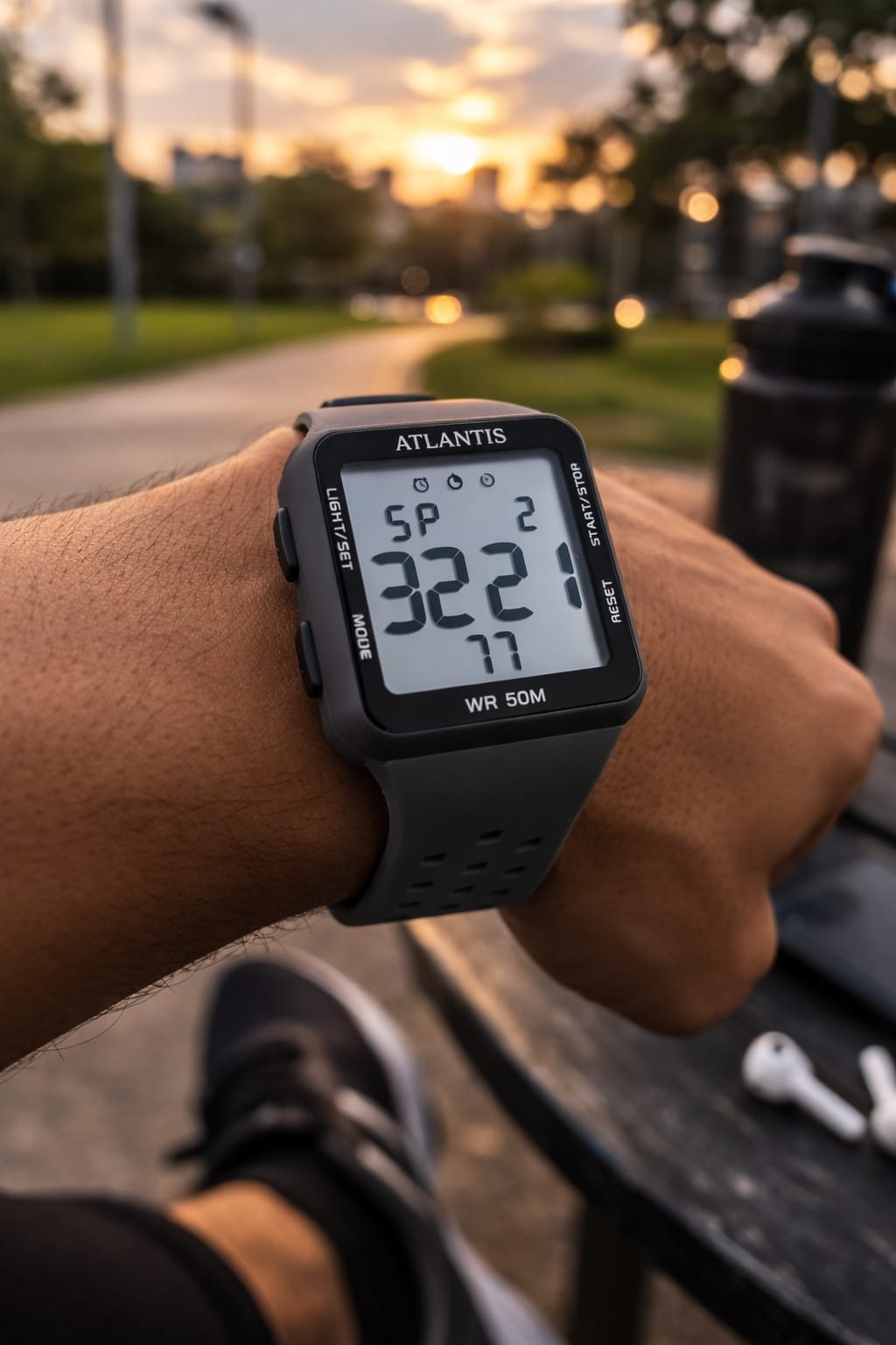 Relógio Atlantis Silicone G8052C