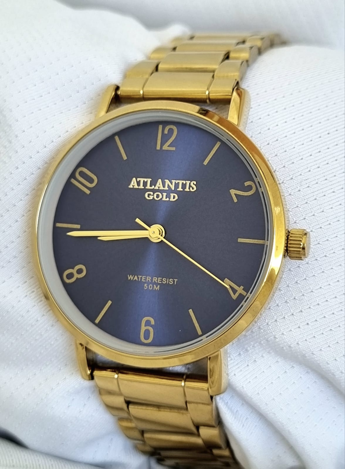Relógio Banhado a Ouro Atlantis Gold - Cópia (1)