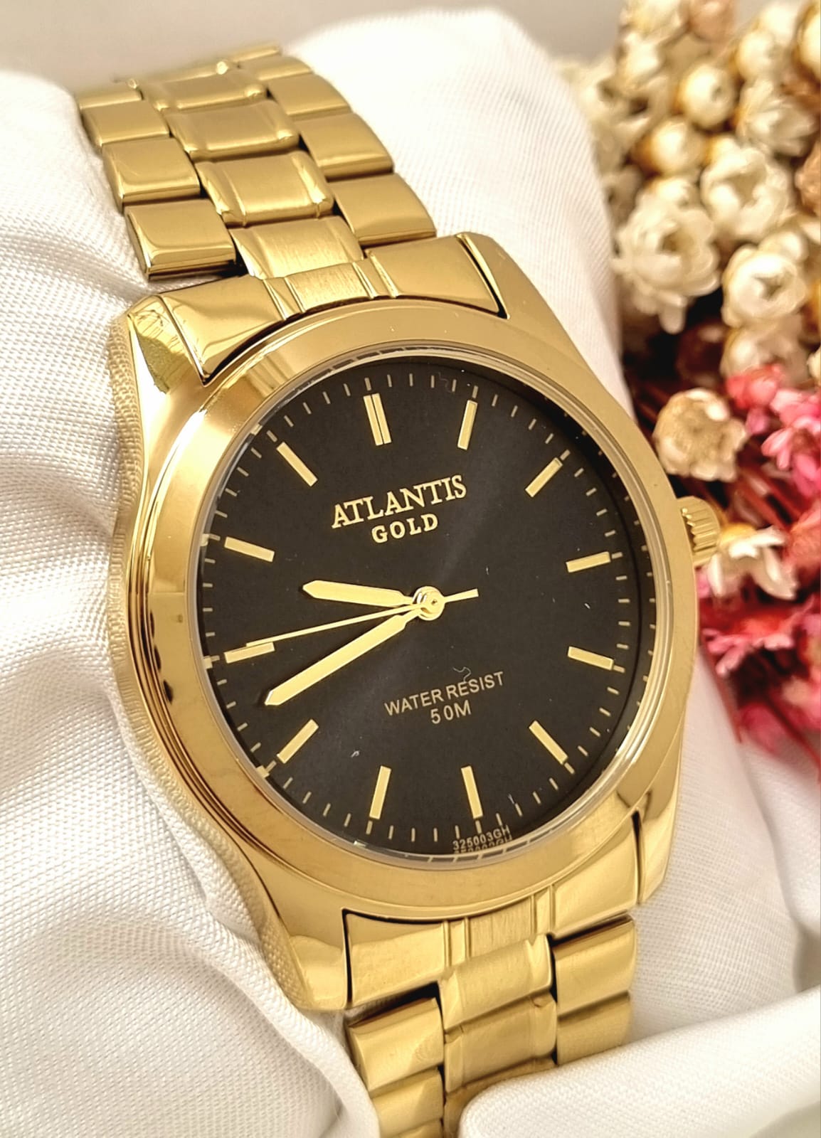 Relógio Banhado a Ouro Atlantis Gold G3250