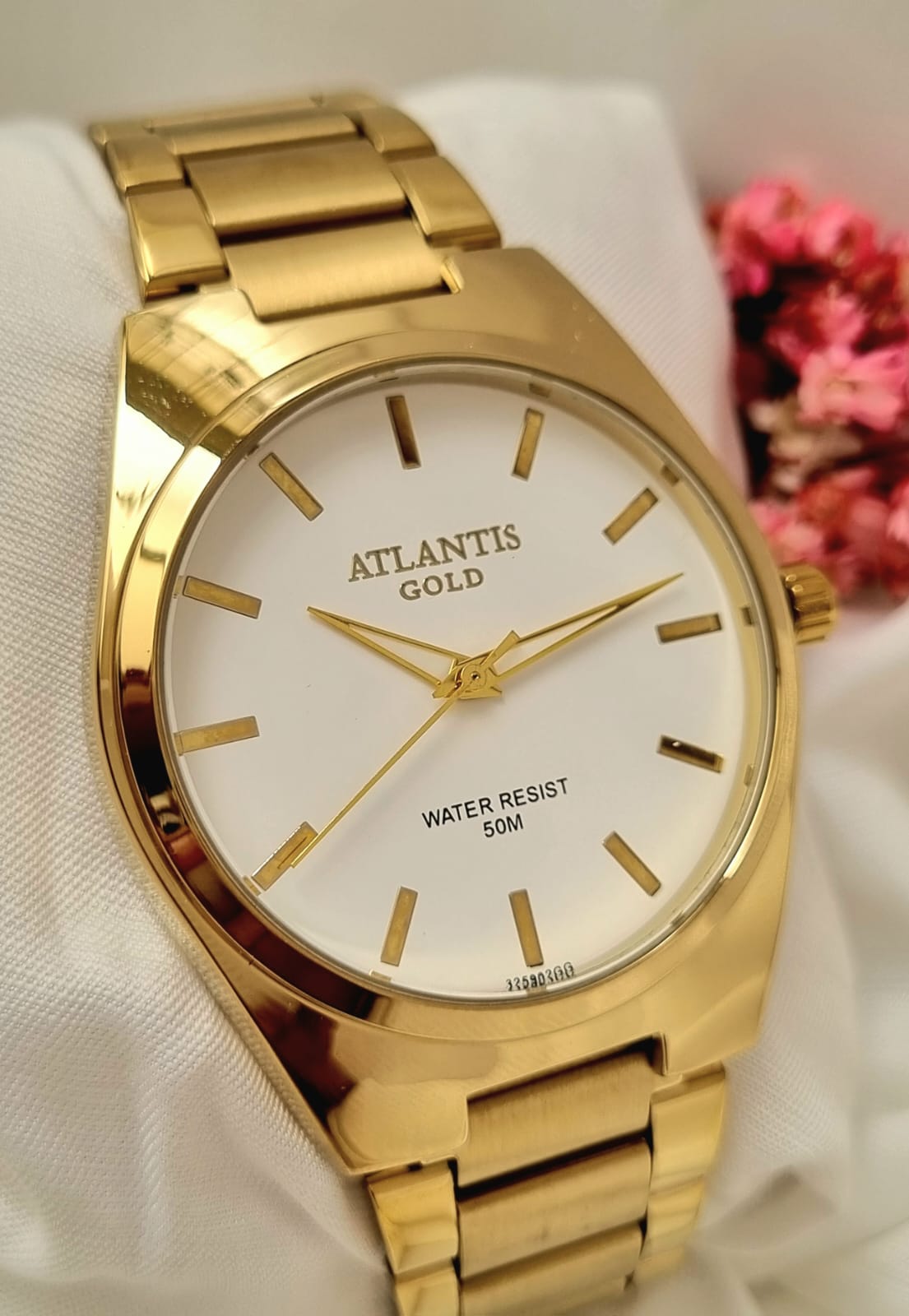 Relógio Banhado a Ouro Atlantis Gold G32592