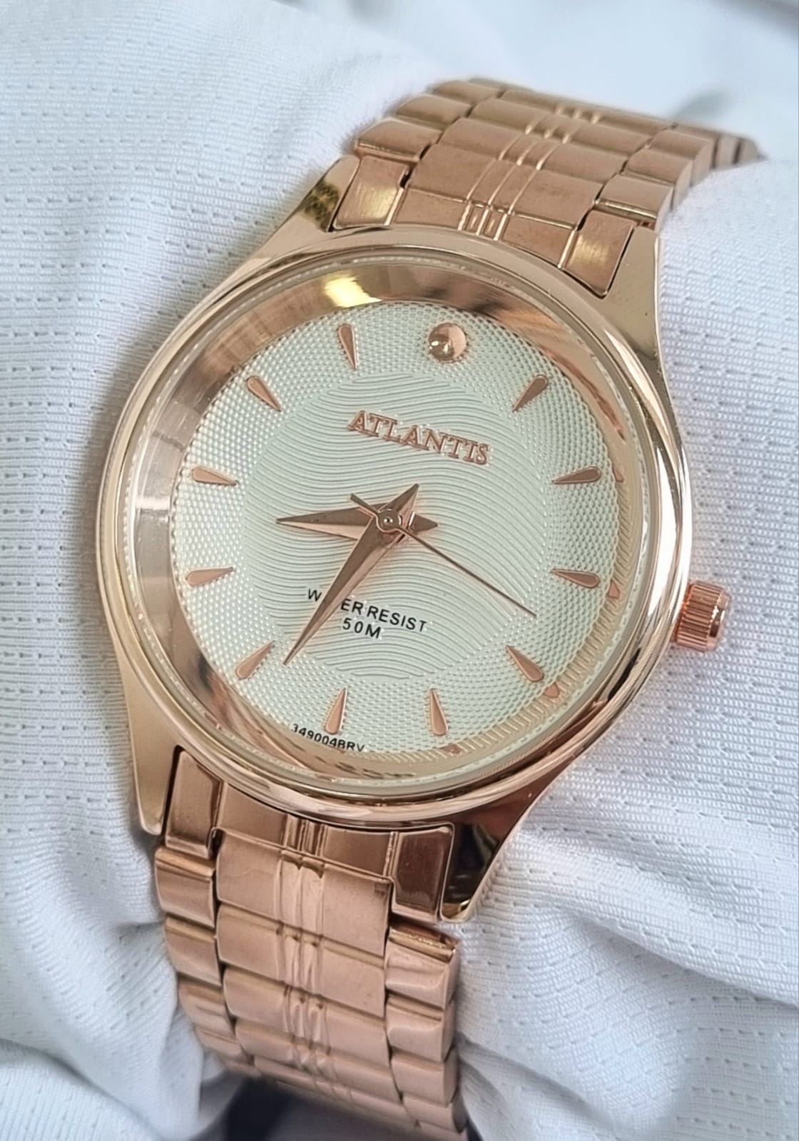 Relógio Banhado a Ouro Atlantis Gold G3490RB
