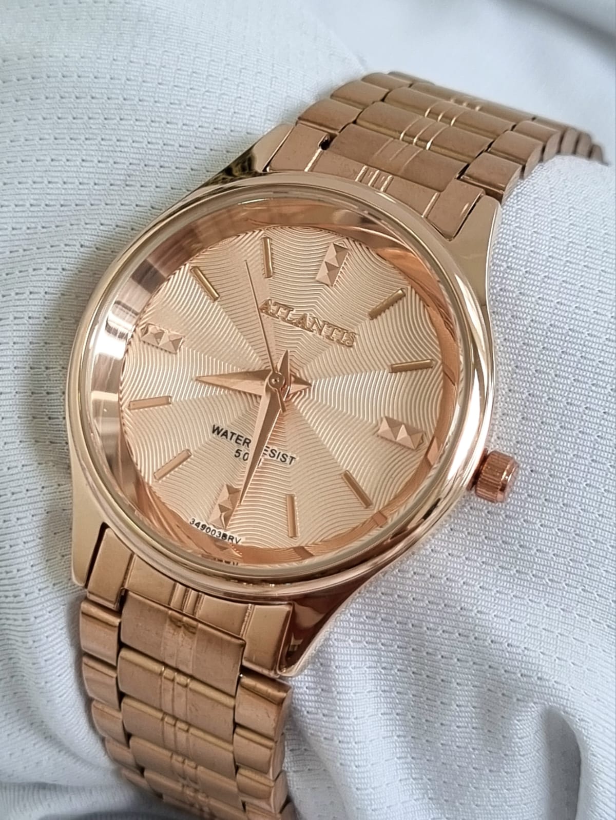 Relógio Banhado a Ouro Atlantis Gold G3490RC