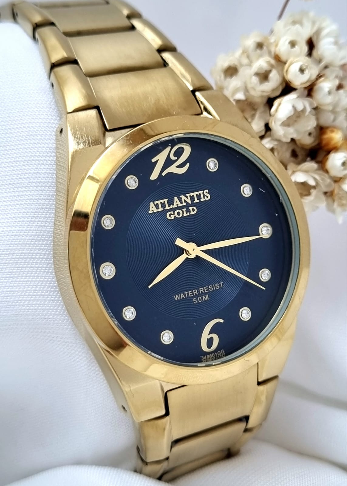 Relógio Banhado a Ouro Atlantis Gold G3496
