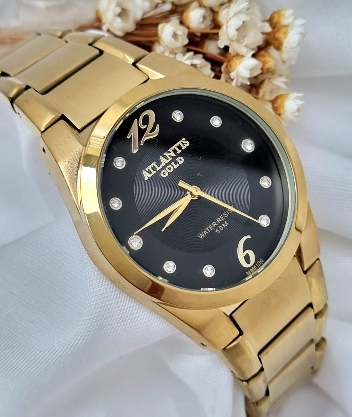 Relógio Banhado a Ouro Atlantis Gold G34963
