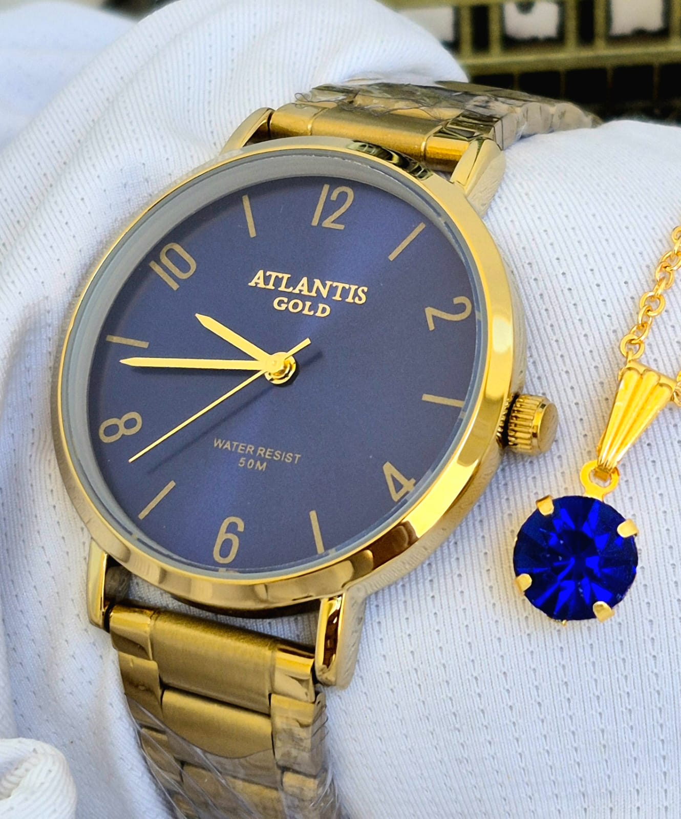 Relógio Banhado a Ouro Atlantis Gold G6222AK3