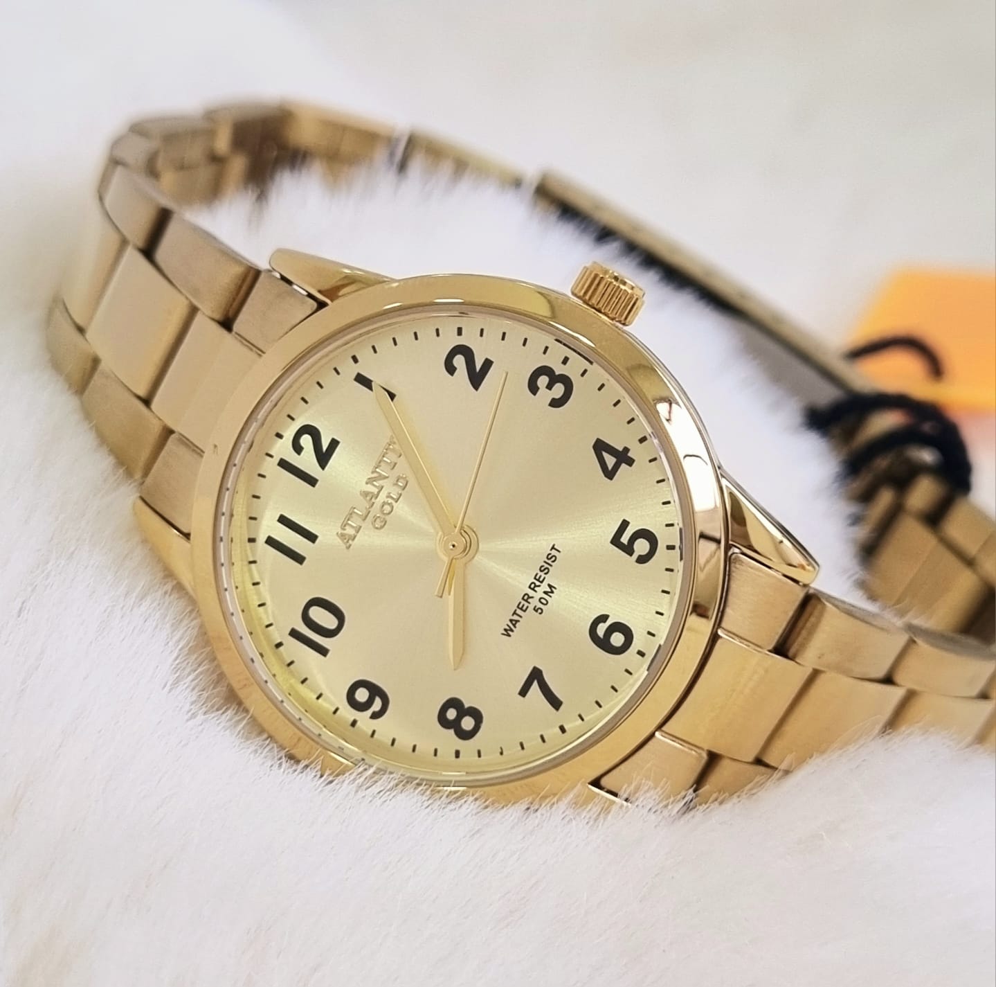 Relógio Banhado a Ouro Atlantis Gold W2002