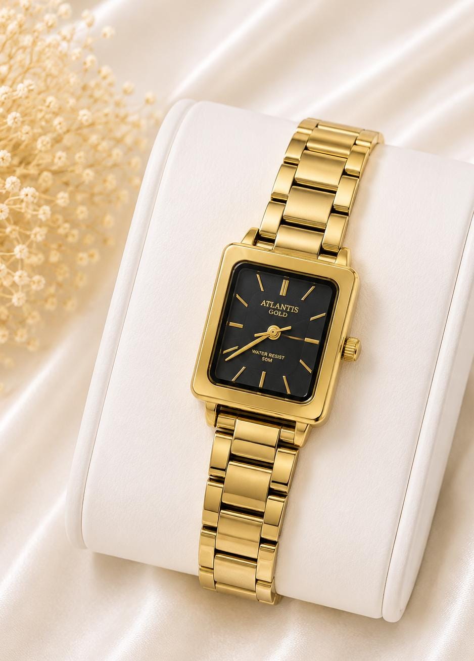 Relógio Feminino Altantis Prata W8115DP