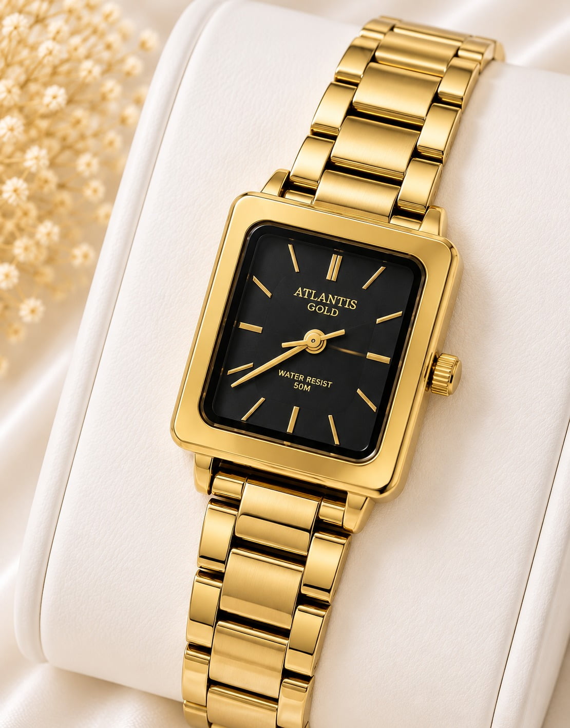 Relógio Feminino Altantis Prata W8115DP