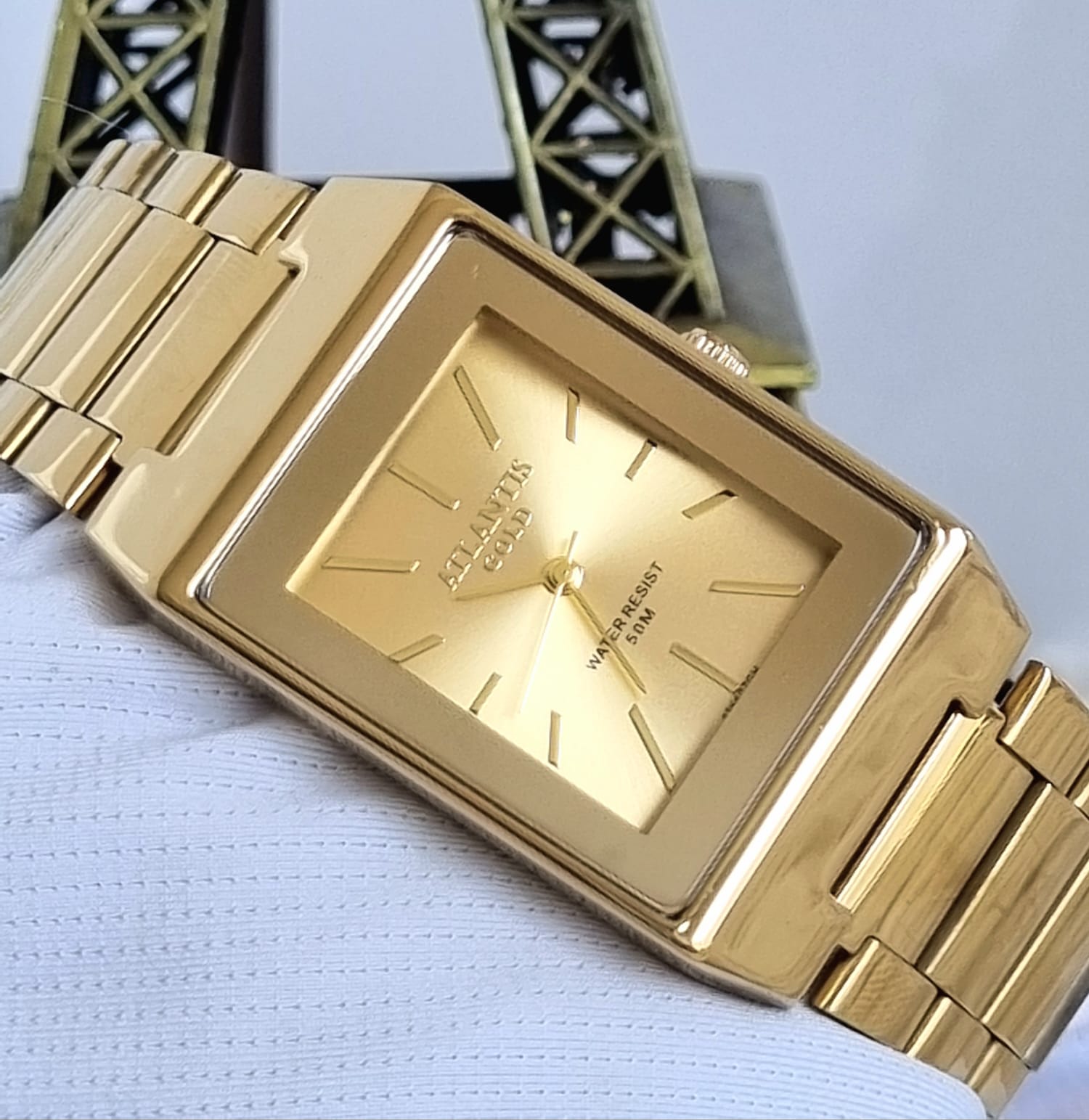 Relógio Feminino Atlantis Dourado G3256DL
