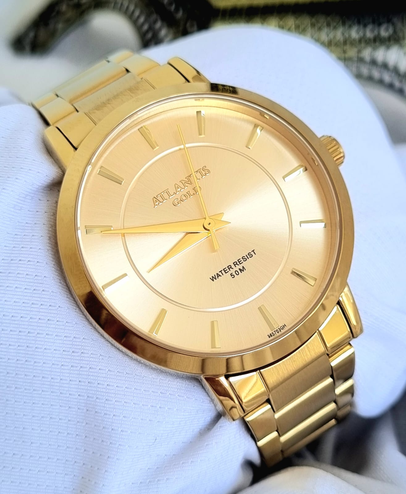 Relógio Feminino Atlantis Gold G3457C