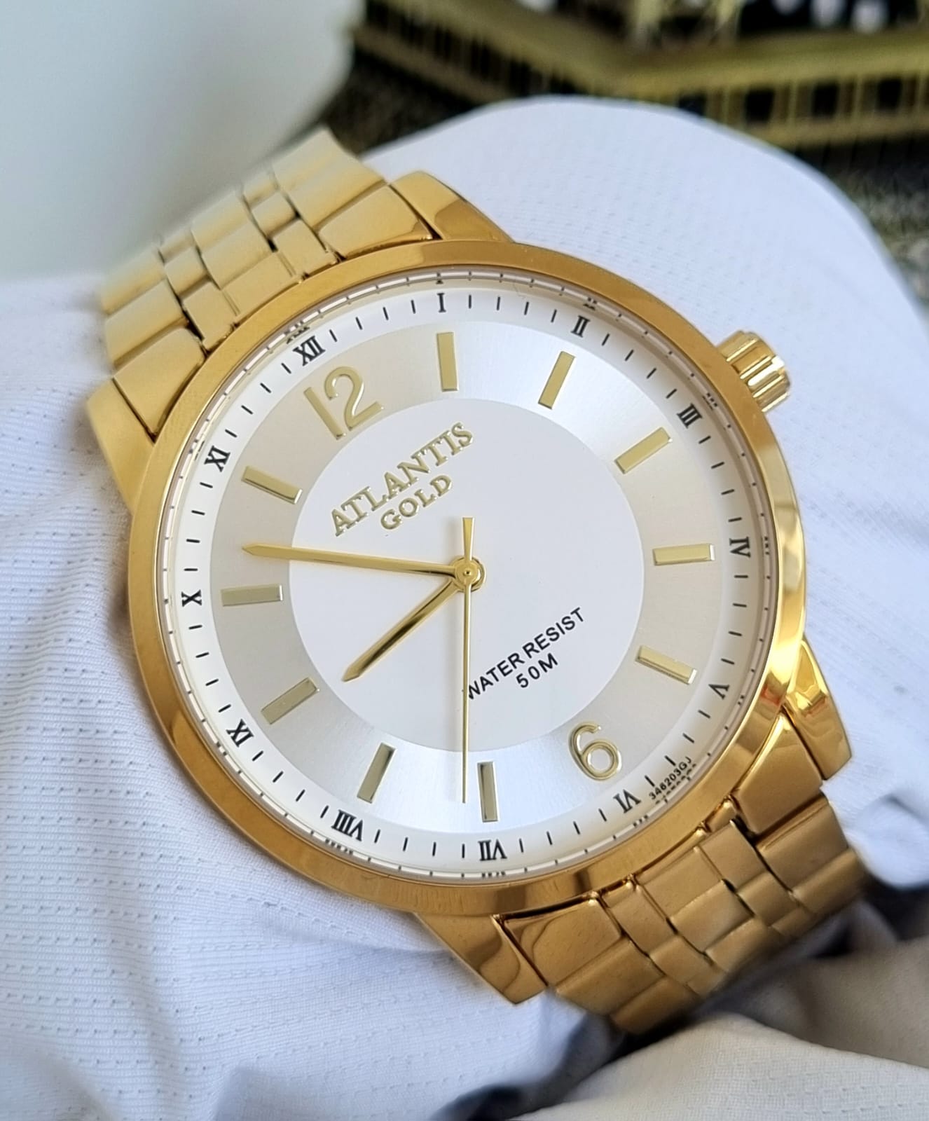 Relógio Feminino Atlantis Gold G3462