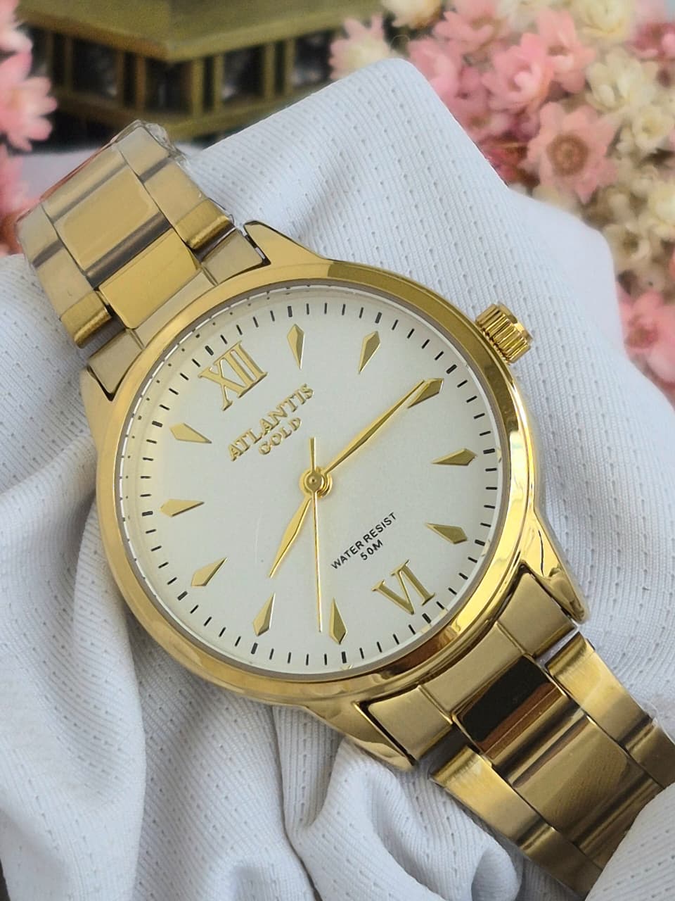 Relógio Feminino Atlantis Gold W8002