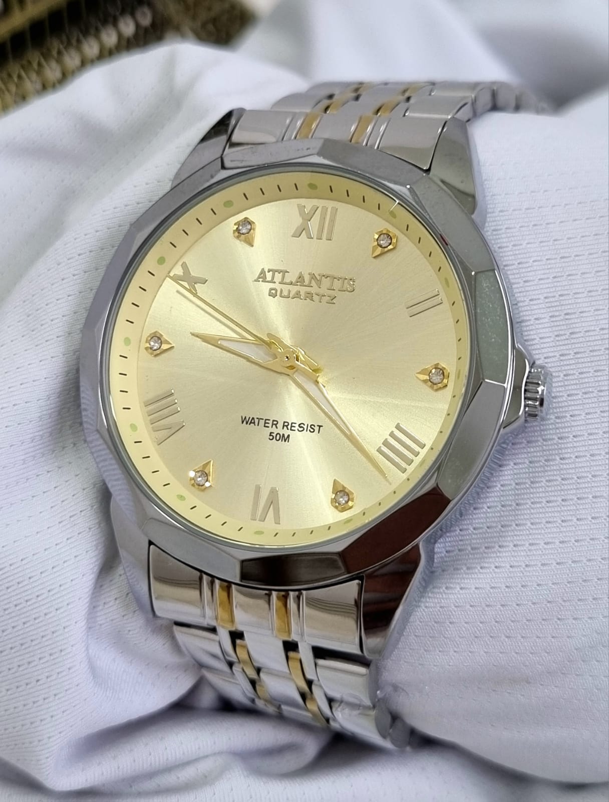 Relógio Feminino Atlantis Misto G8029