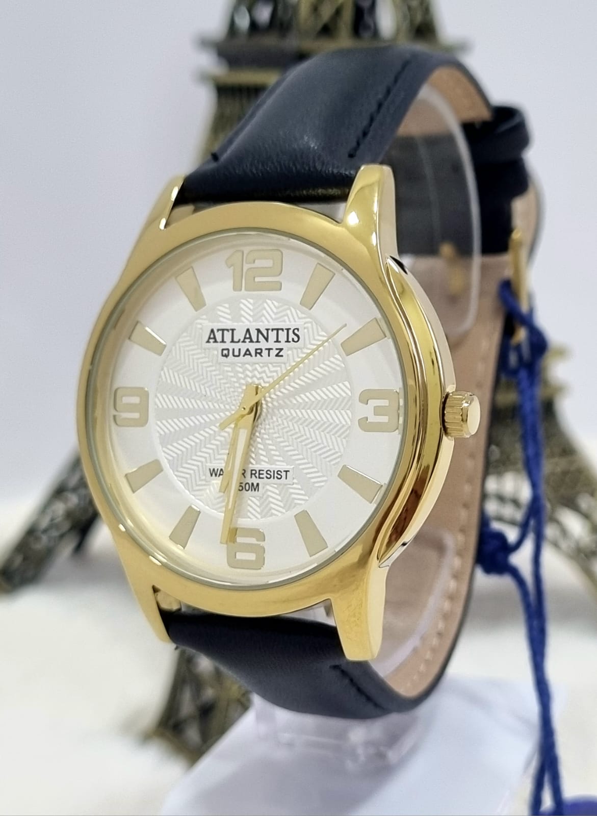 Relógio Masculino Atlantis em Couro