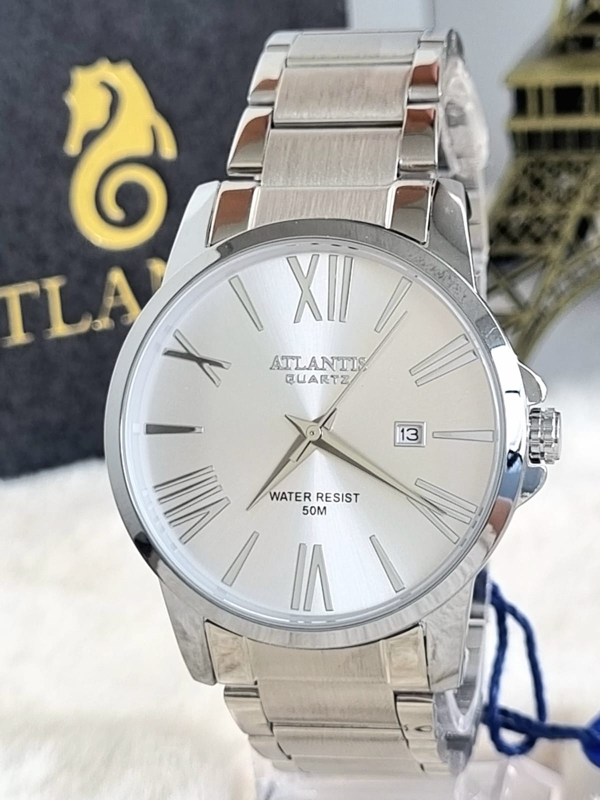 Relógio Masculino Atlantis Prata G3313P PRATA
