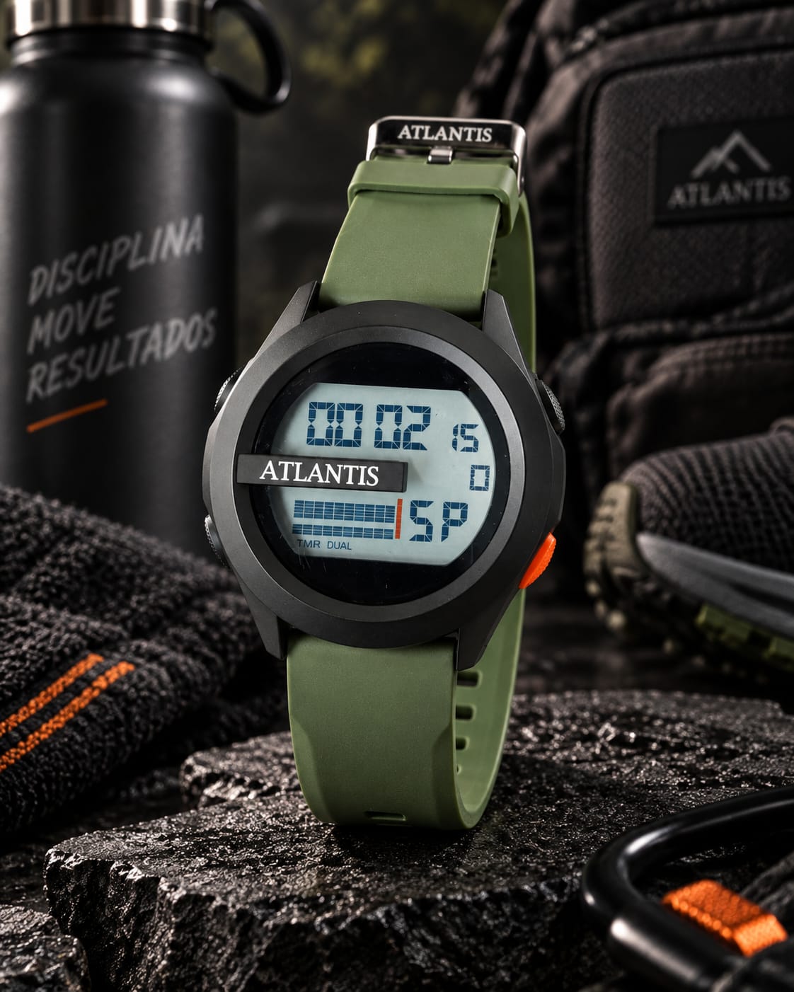 Relógio Masculino Atlantis Silicone A8015