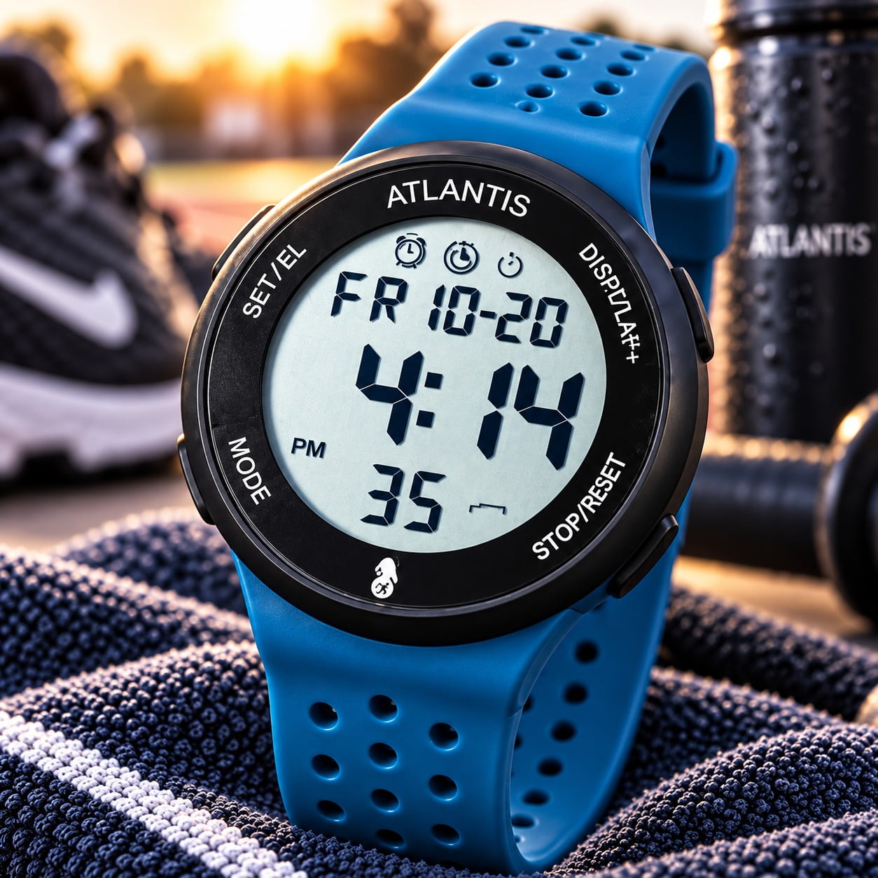 Relógio Masculino Atlantis Silicone g8112ku1
