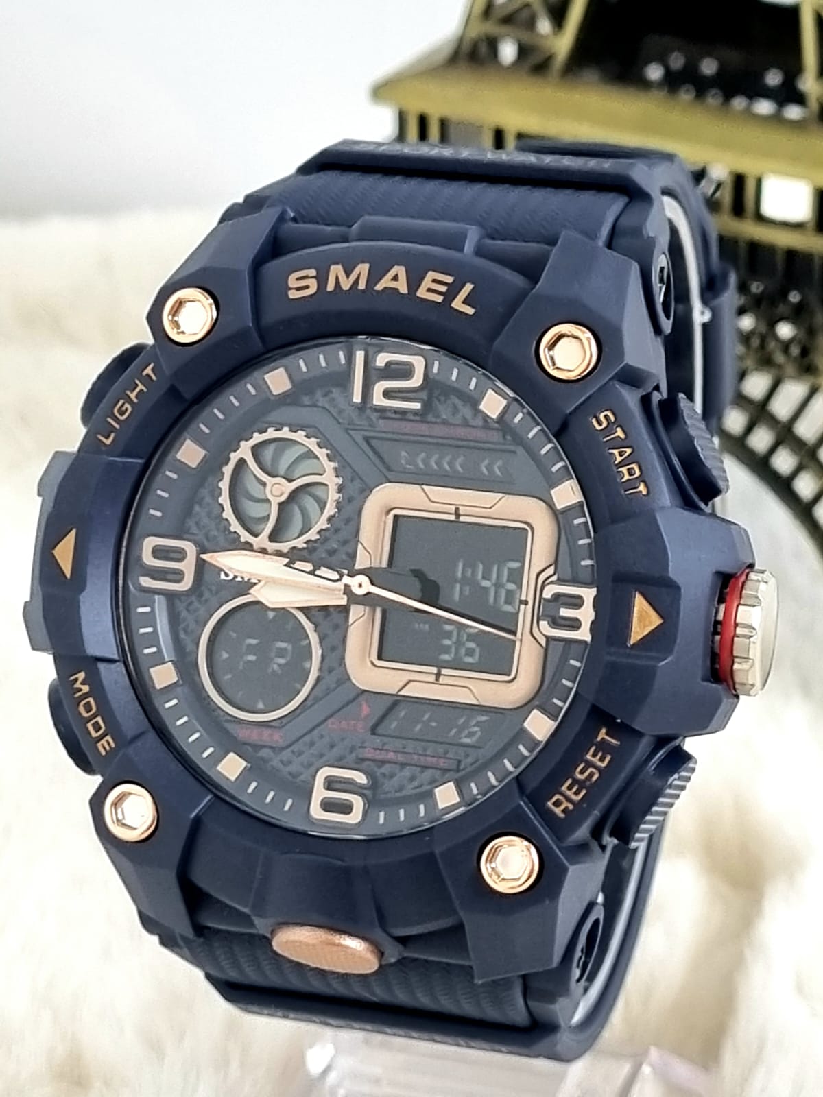 Relógio Smael 8055 Azul