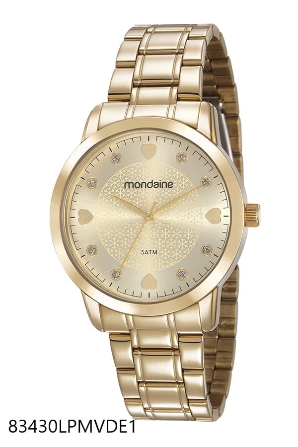 Relógio Feminino Mondaine Dourado 