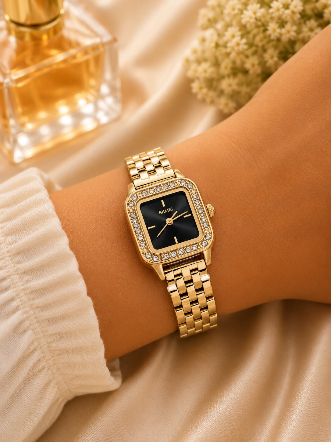 Relógio Feminino Dourado 2181