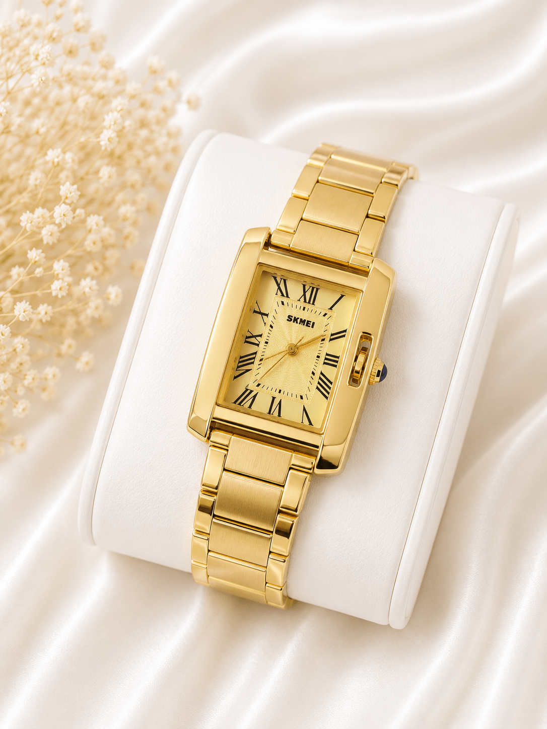 Relógio Feminino Dourado SKMEI 1284D