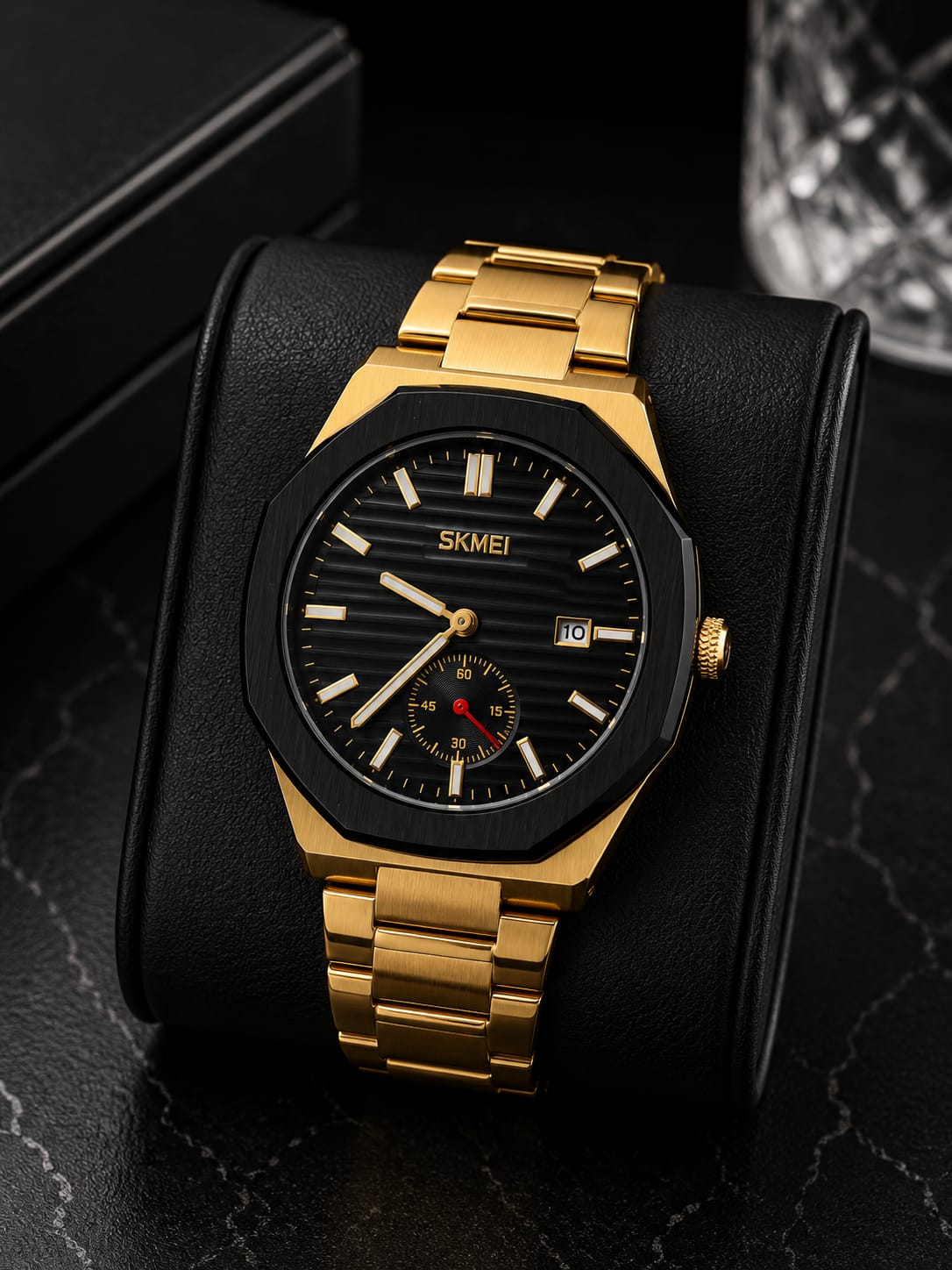 Relógio Masculino Cronógrafo Prata 9262