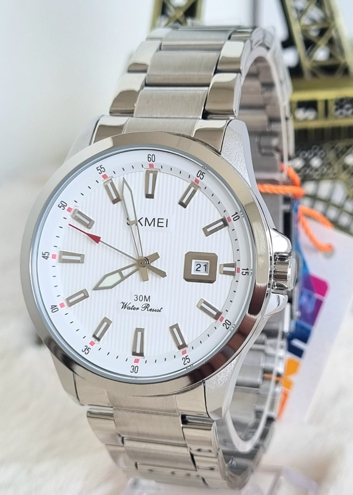 Relógio Masculino Dourado SKMEI 1654P