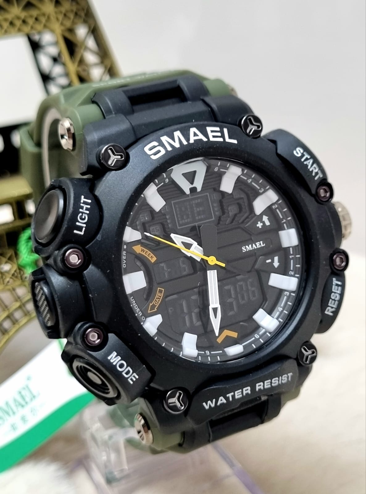 Relógio Masculino Silicone AnaDigi SM8053