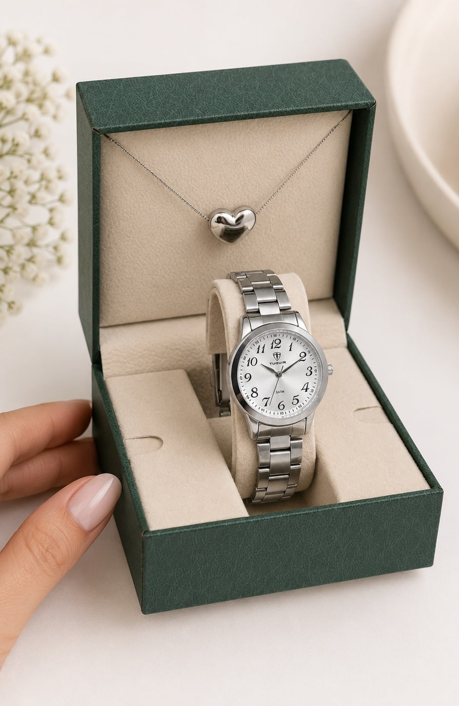 Relógio Feminino Prata TG35097