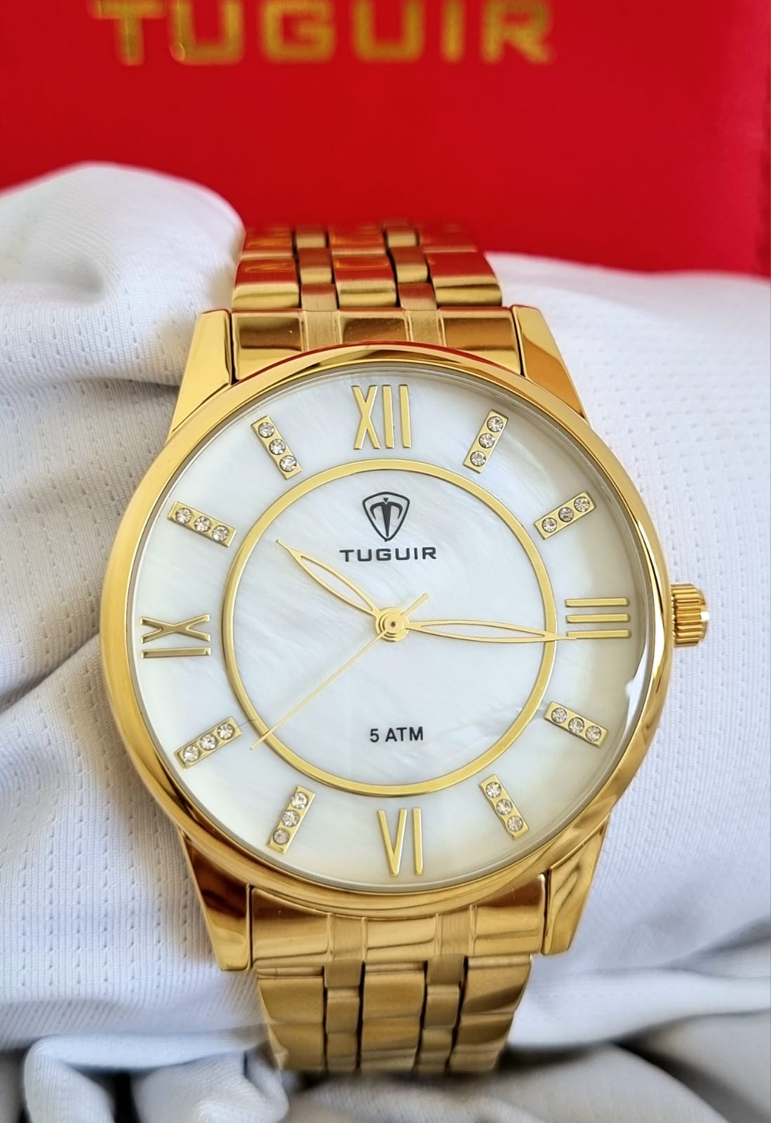 Relógio Feminino Tuguir Dourado