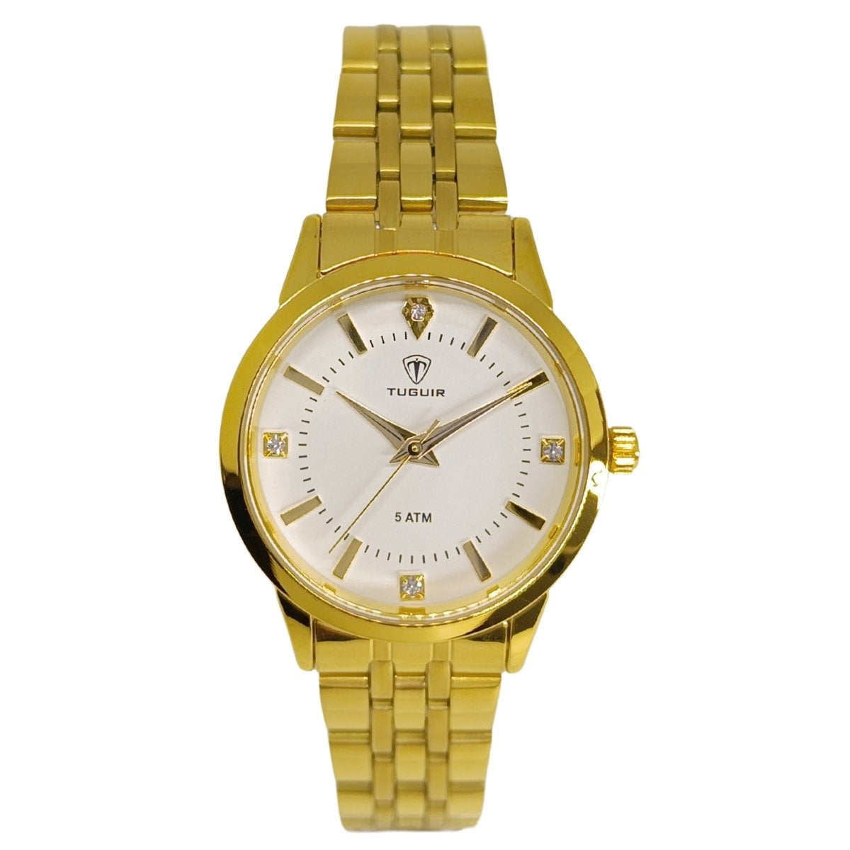 Relógio Feminino Tuguir Dourado TG30431