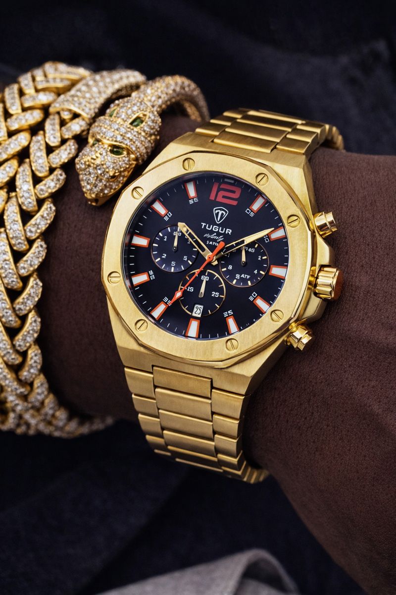 Relógio Atacado Tuguir 2 Pulseiras