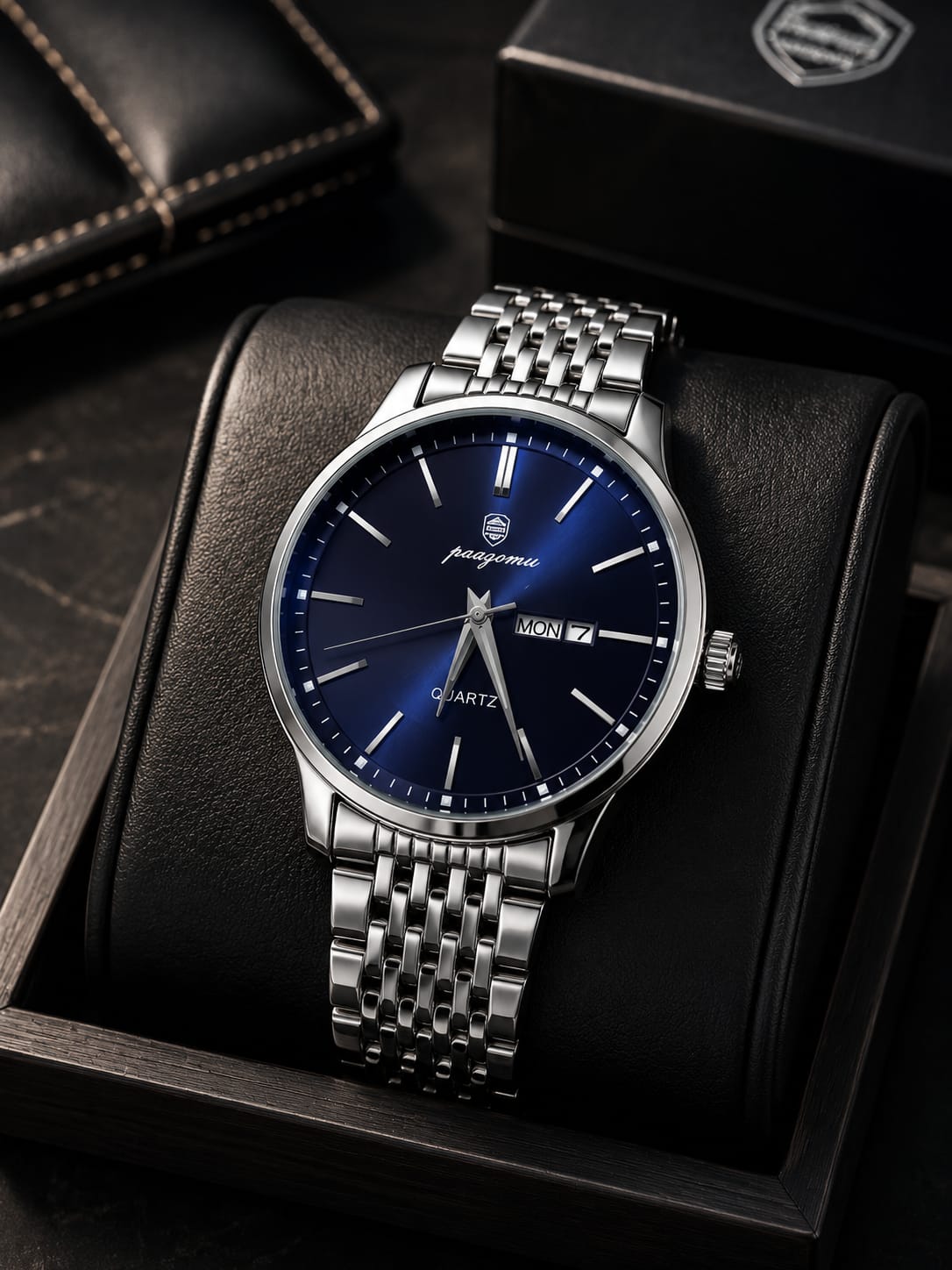 Relógio Masculino Prata  M6834
