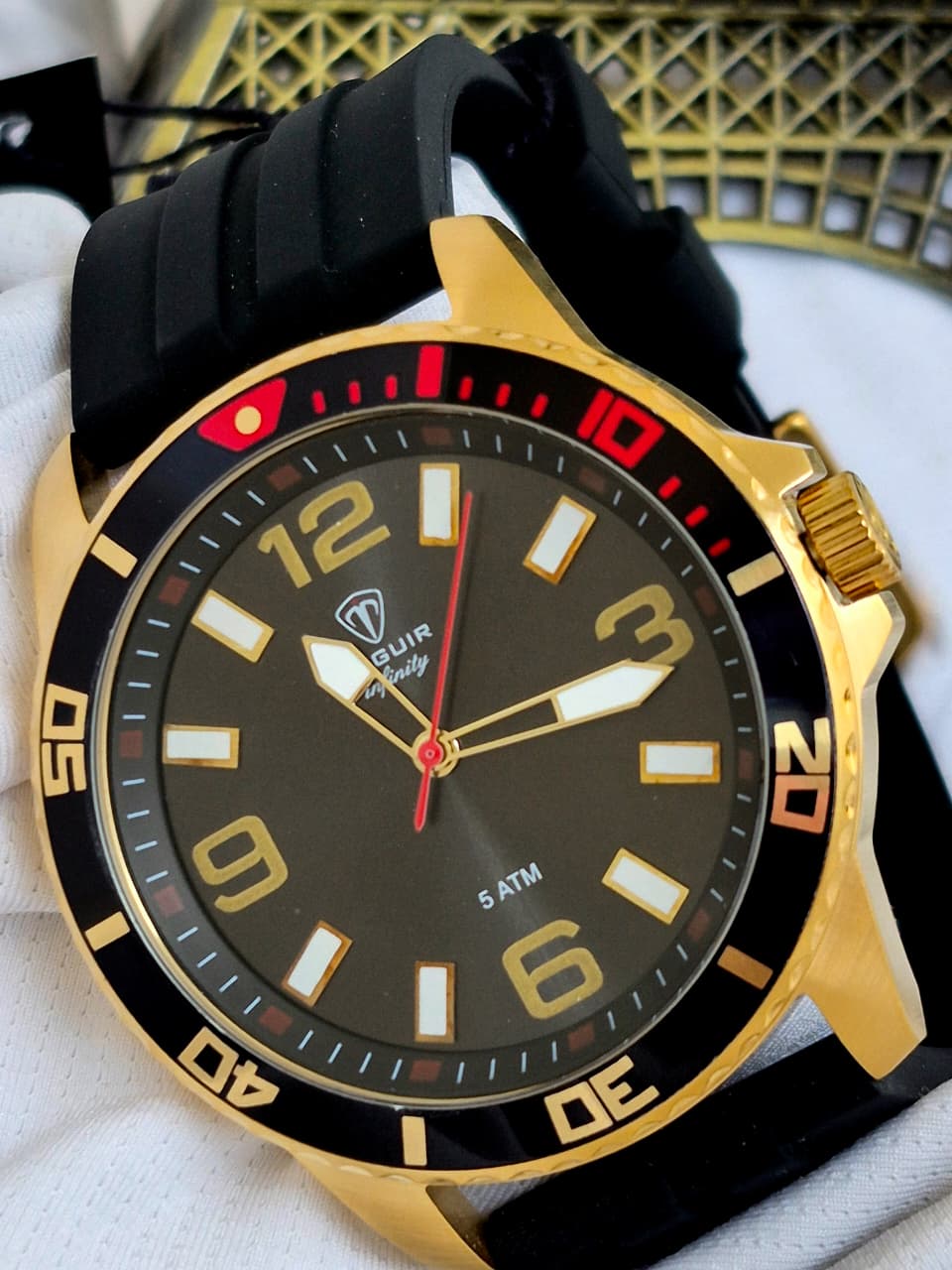 Relógio no Atacado Masculino Caixa em Aço Tuguir TGI37155