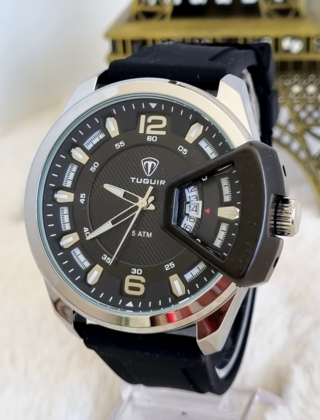 Relógio Masculino Silicone Tuguir TG30440