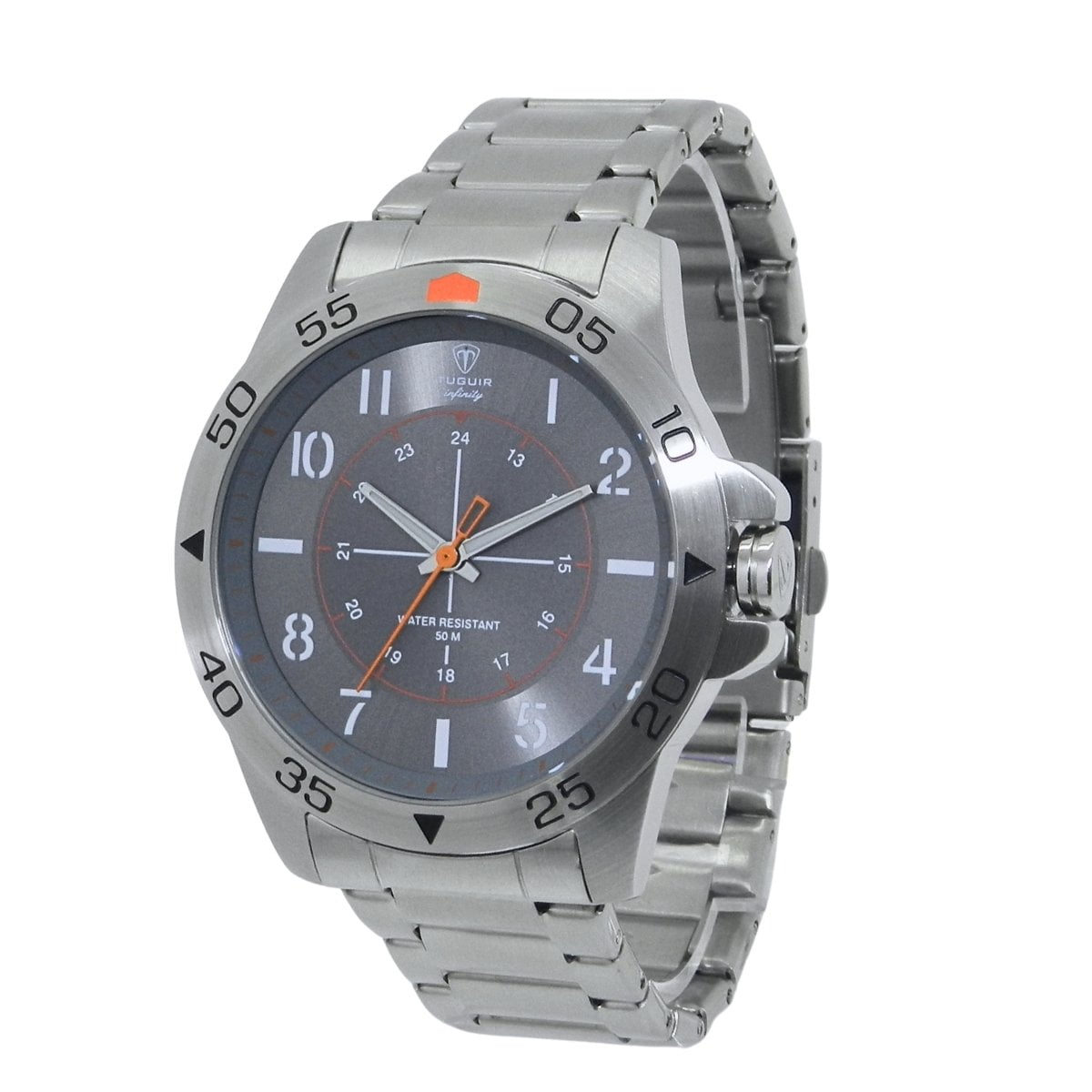 Relógio Masculino Tuguir 100% aço inoxTGI37172