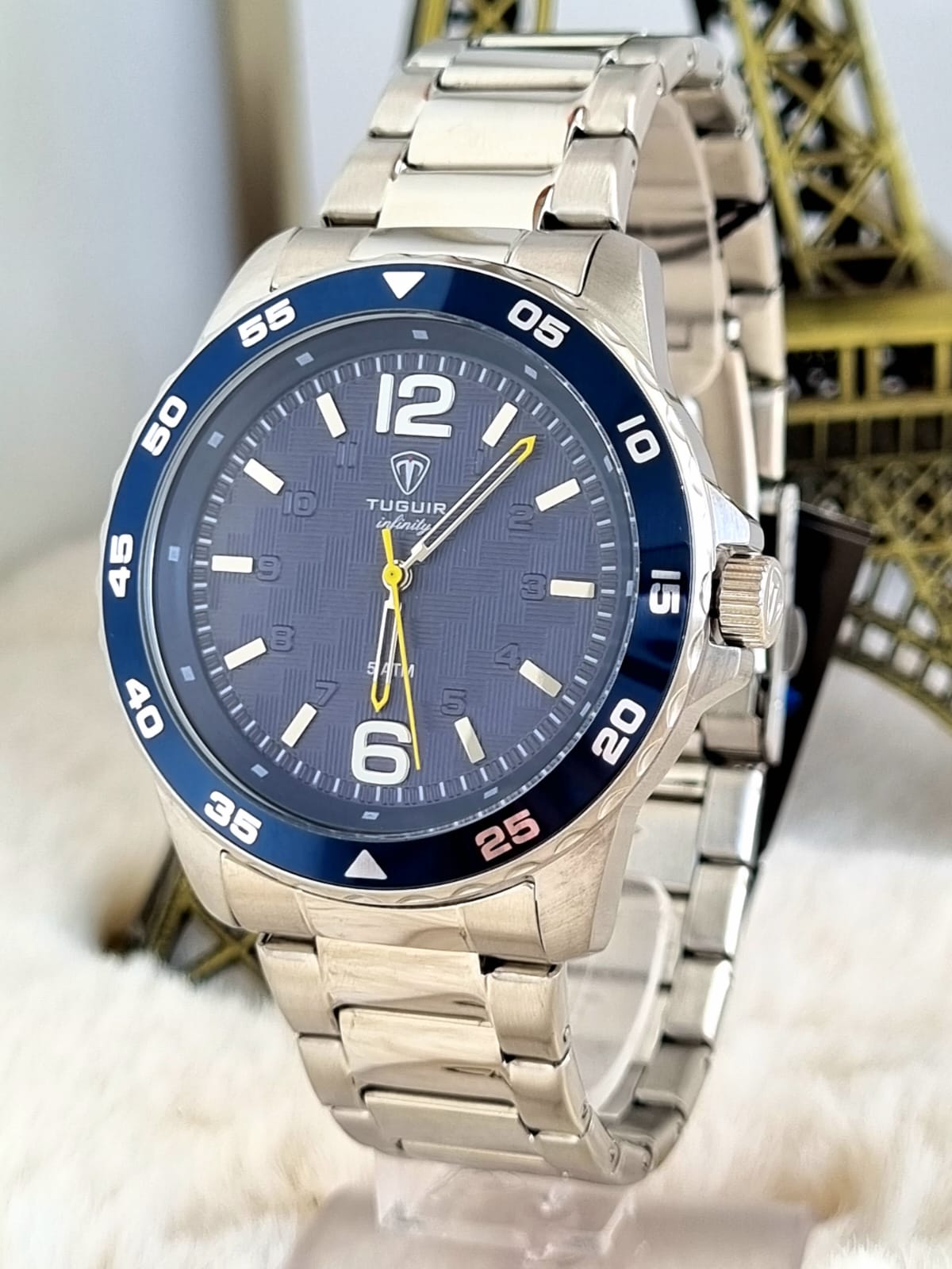 Relógio Masculino Tuguir AnaDigi Prata TGI37076