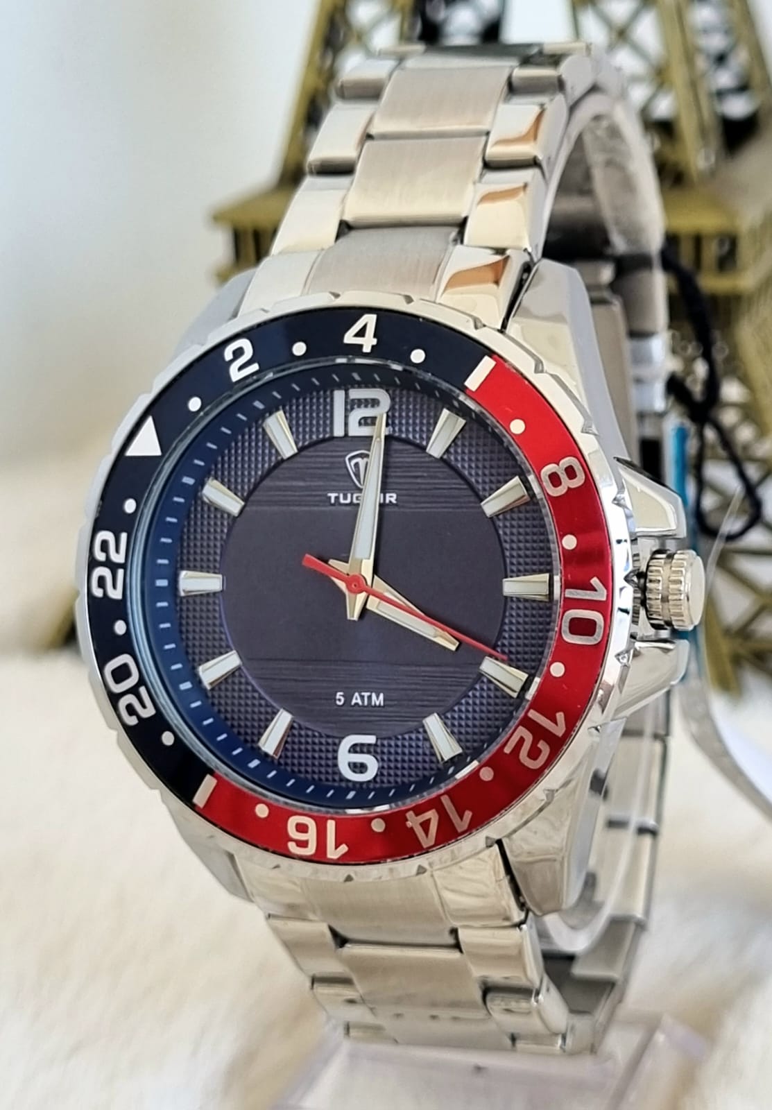 Relógio Masculino Tuguir Prata TG30438