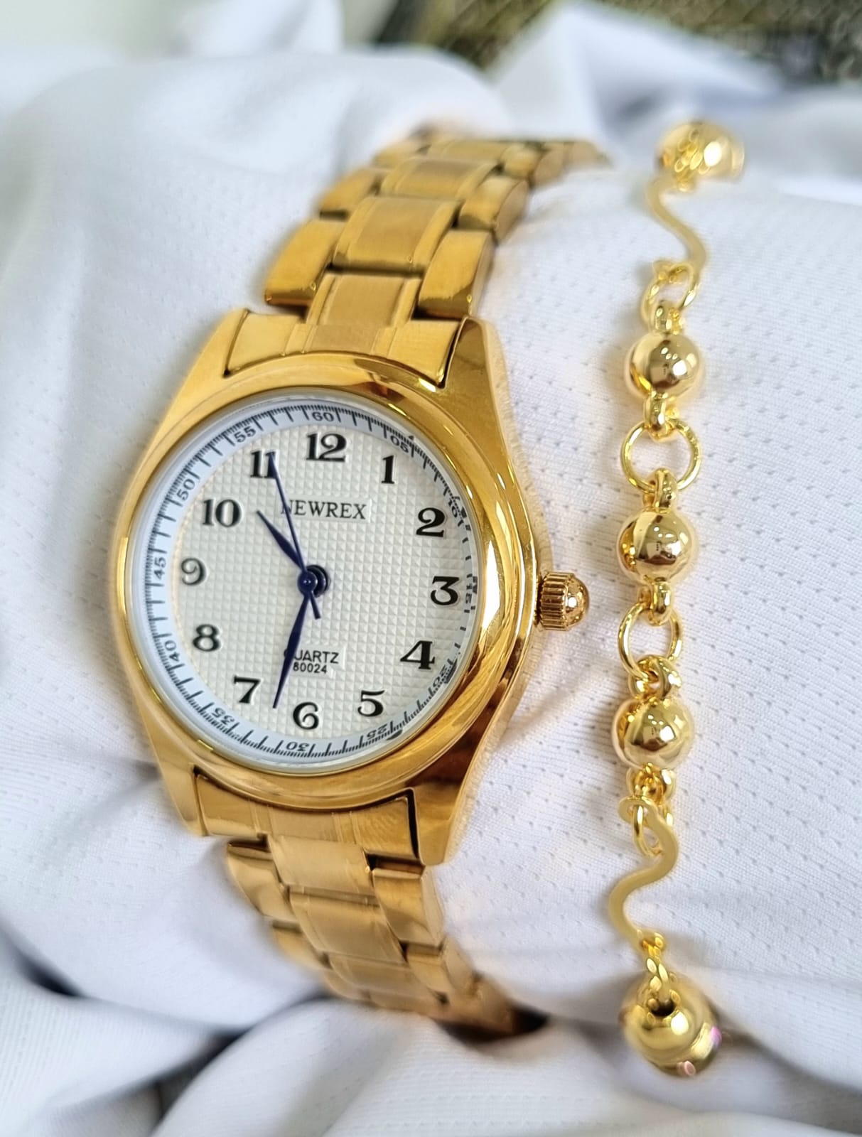 Relógio Newrex Feminino Dourado W1694lB