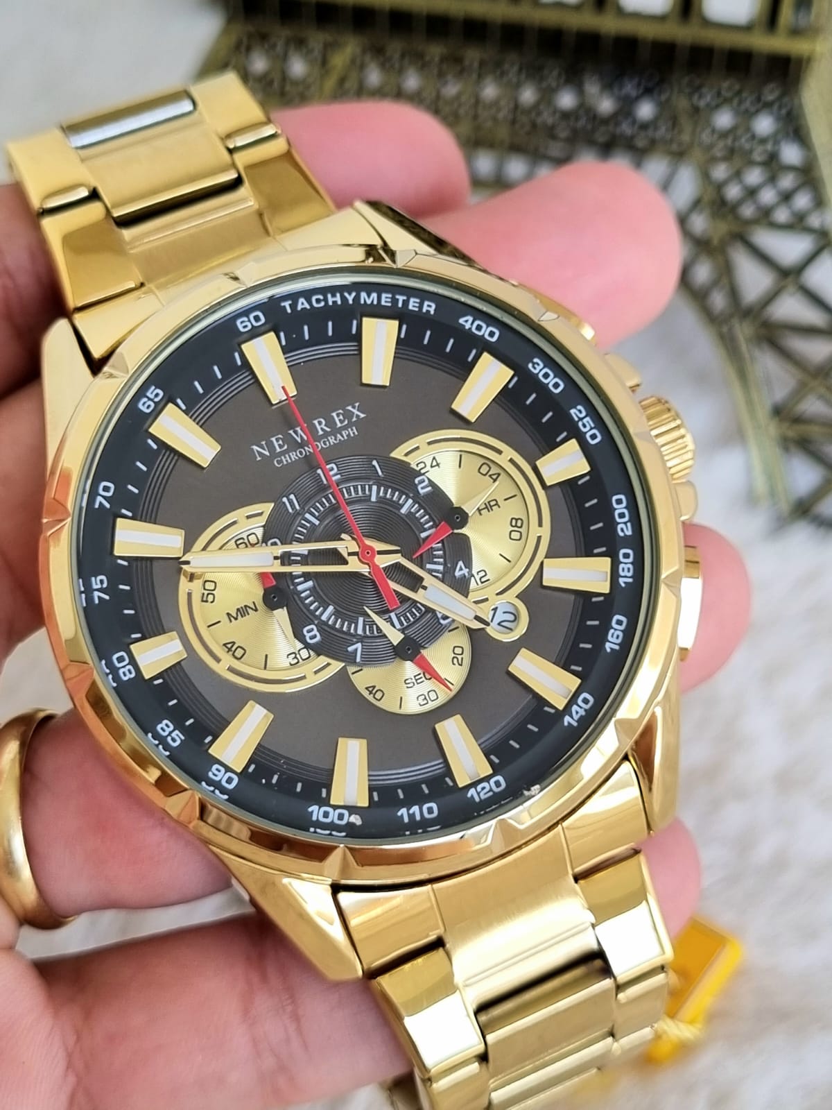 Relógio Cronógrafo Newrex 6028