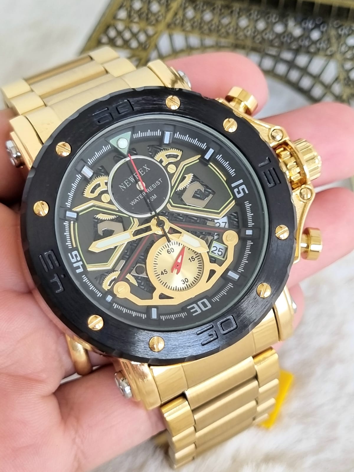 Relógio Cronógrafo Newrex 8010D