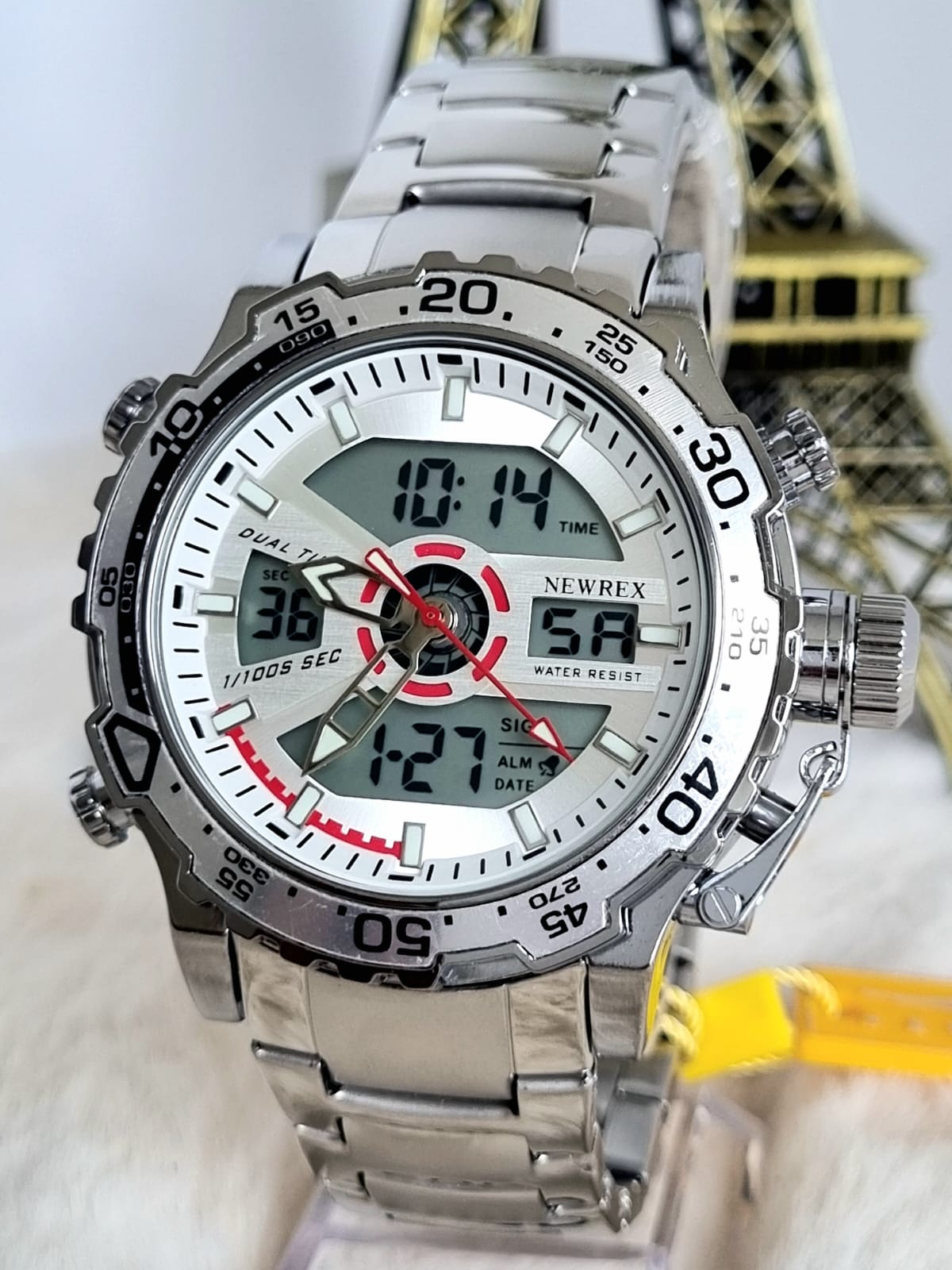 Relógio Cronógrafo Newrex KT1985PP